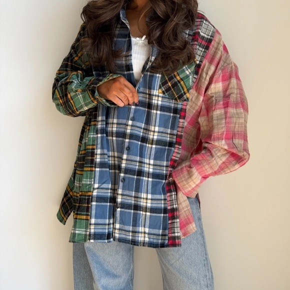 TRIBECA FLANNEL WITH POCKETS!! Exceptional quality!!! New! S - Picture 2 of 4